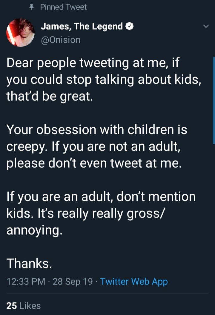 Have kids onision how does many Who Is