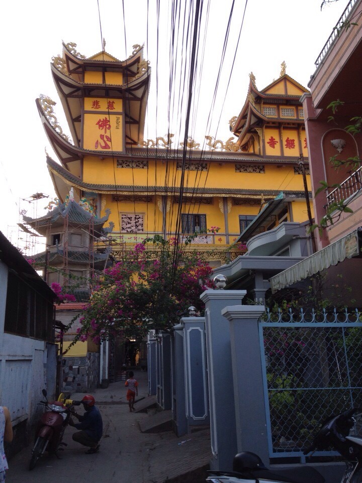 Chua Tu Thuyen. Tu Thuyen Temple in Soc Trang - VN.