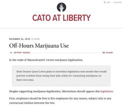 theaveragestblog:  pelkoja:  thirtyyearsfight:   cocainesocialist: because what is freedom if it’s not getting fired from your job for doing something legal on your own time? what better indicator that right-libertarian ‘liberty’ is nothing but