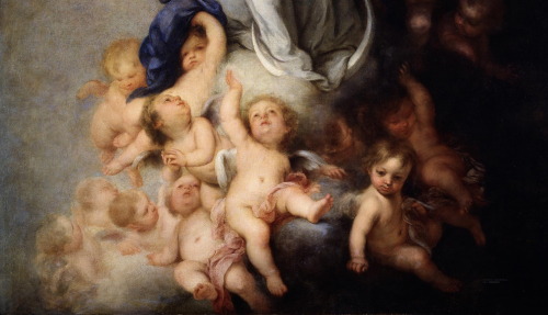 leuc:Bartolomé Esteban Murilo, The Immaculate Conception of the Venerable Ones (detail), 1678 