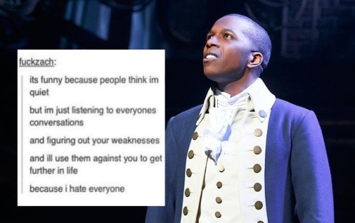 iwannabepartyyourworld:A. Burr + textposts meme