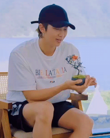 Namjoon With His Beautiful Plum Bonsai (In The SOOP BTS Ver. EP.7)