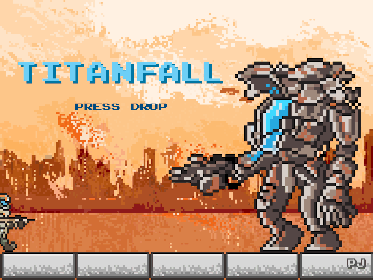 Pixel Jeff — “ TITANFALL” NES version