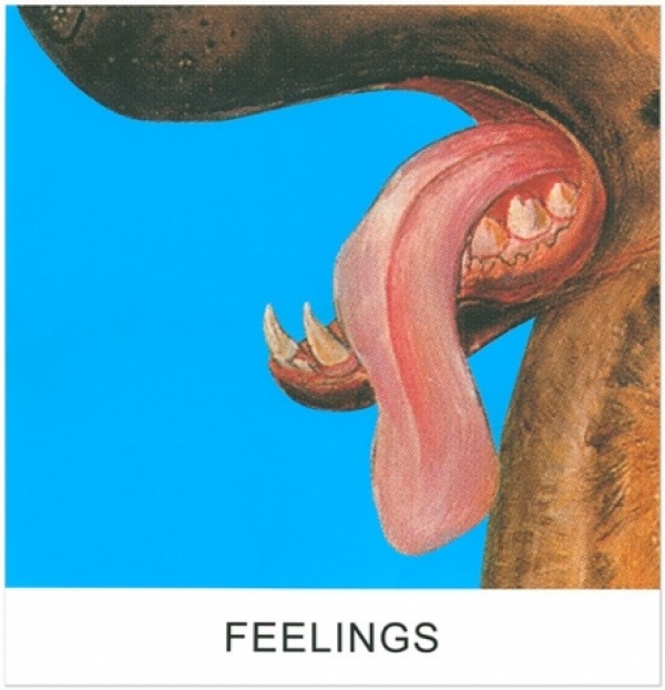 verylargebuildings:  John Baldessari Double Play: Feelings / 2012 5 color screenprint