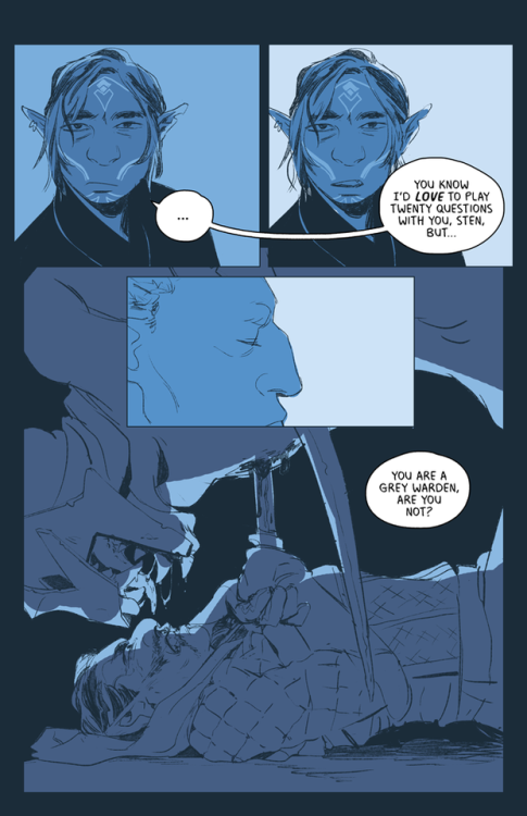 qiow: one day i;ll have made every major dao quest reaction into comic form