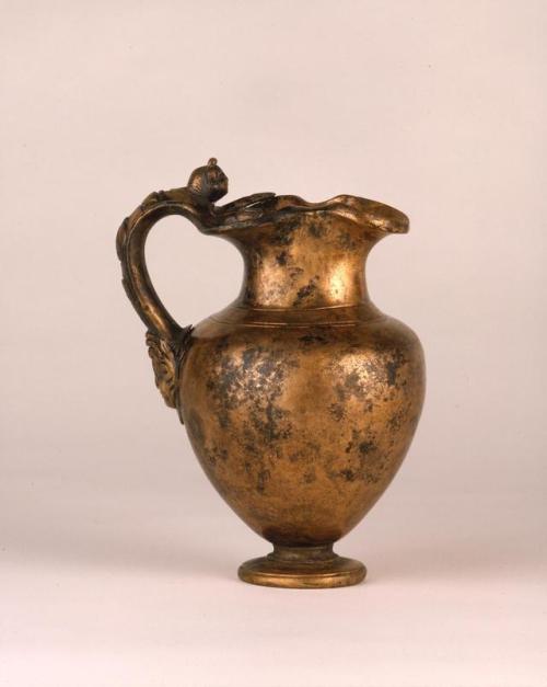theancientwayoflife:~ Bronze Decorated Jug.Period/Culture: MeroiticPlace of origin: Egypt, Nubia, Ka