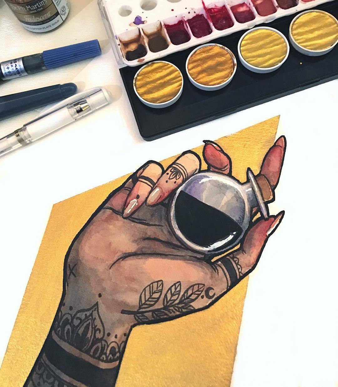 sosuperawesome:  Jacquelin de Leon on Tumblr and Instagram 