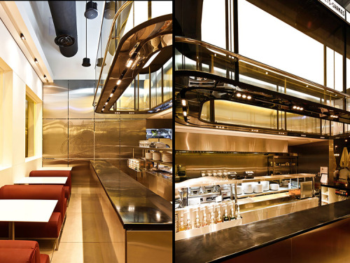 {Some lunch-time inspiration&hellip; one, a humble bakery&hellip; the other a slick diner.}1-4.  Usi