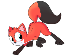 mrdegradation:Rex poseCute fox alert