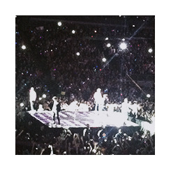 perriezs:  The boys on stage at the first concert of Take Me Home tour, London, February