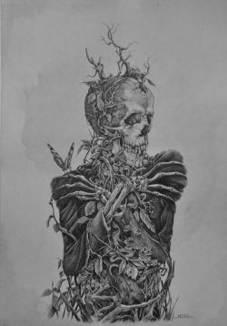 liberatingreality:  Possession by noiaillustration &ldquo;Living is sustenance through death, creation through destruction.&rdquo; 