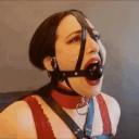 beautifulgaggedgirls:It’s pretty common that a tied up girl gets gagged. And if you’re wondering why: She looks so darn pretty wearing that ball gag. And for a bonus, after a while when the ball gag starts to get a little bit uncomfortable, she starts