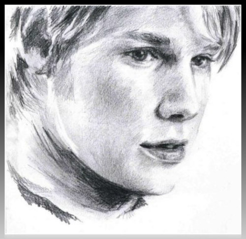 glamboyl:Justin Taylor - Sunshine - pencil drawing by Lucien. Thanks for Sharing!