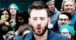 Chris Evans + Beard 2016 Edition.
