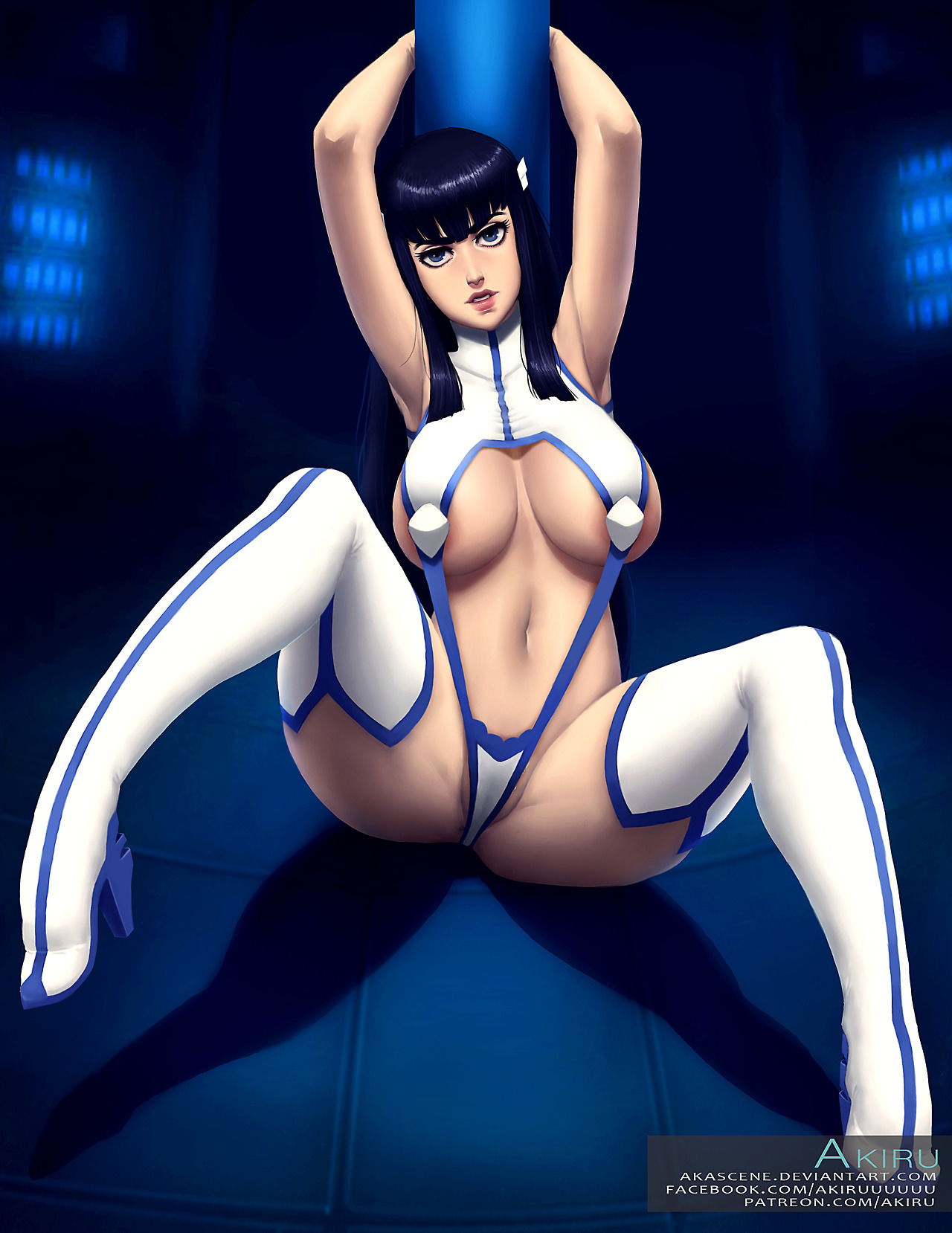 plue-samaa:  Here’s Satsuki Kiryuin from Kill La Kill.  She’ll be part of my