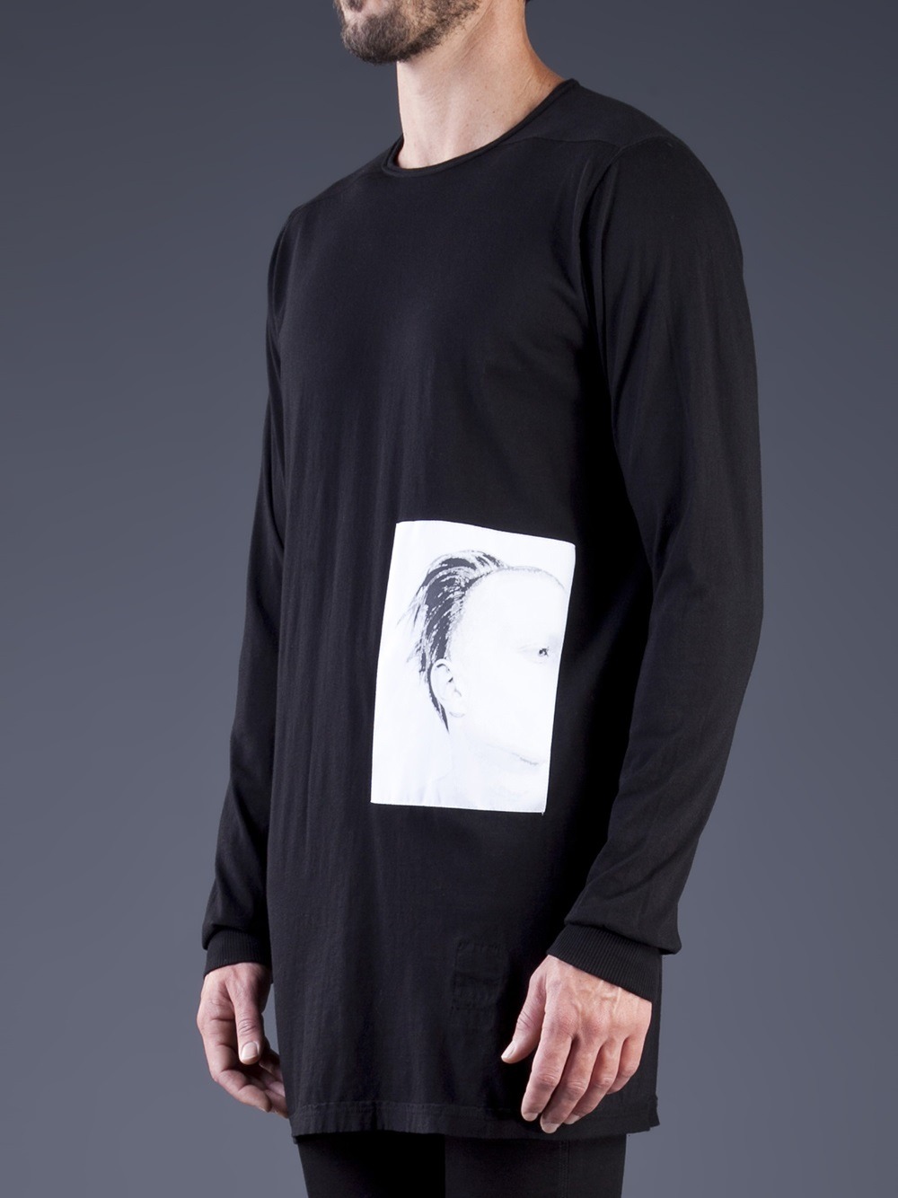 painful-revenge:  DRKSHDW by Rick Owens Crew Neck T-Shirt (II) 