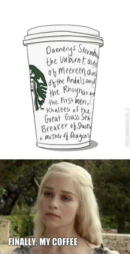 Coffee runs, in a nutshell.