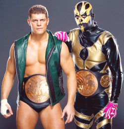 They Look Good With The Tag Titles!&Amp;Hellip;Especially Cody! ;)