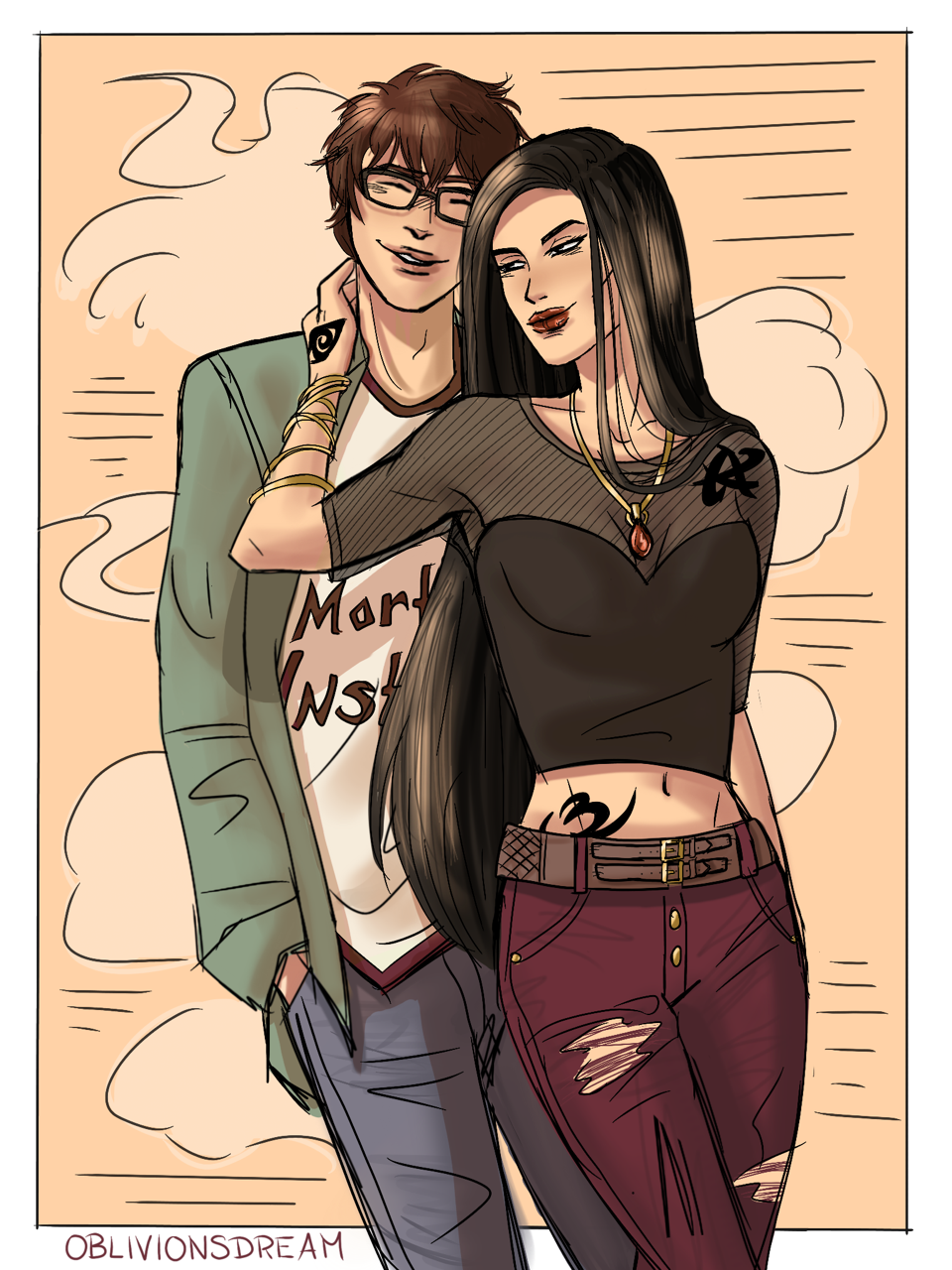 Oblivionsdream Simon Lewis And Isabelle Lightwood