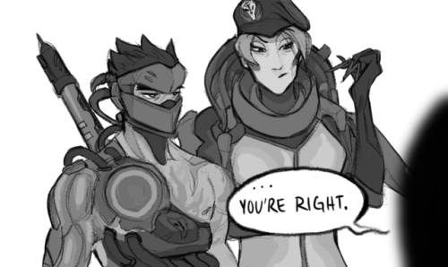 olistvrk:best part about that scene was genji and moira in the background not giving a shit