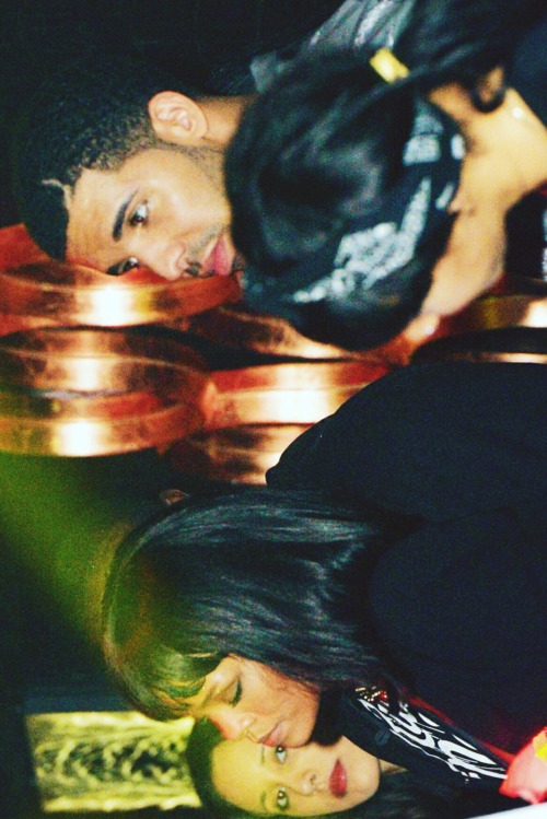 smokingsomethingwithrihanna:  wutang4evaa:  Drake and Rihanna At Soixante Dix Neuf NightClub In London Feb. 25th, 2014…   Parents