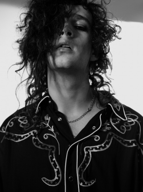 Matty Healy, by Daniyel Lowden for Wonderland Magazine