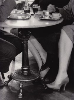 blackpicture:  Franz Hubmann Café Hawelka. Wien (Undated)