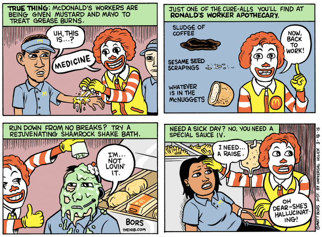 thisisfusion:  McDonald’s workers are getting burned. 