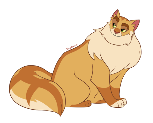 Shyranno's Art — 100 Warrior Cats Challenge 004 - Bluestar Iconic