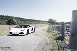 automotivated:  Lamborghini Aventador Roadster Out In The Wild’s Of Pangbourne (by NWVT.co.uk)