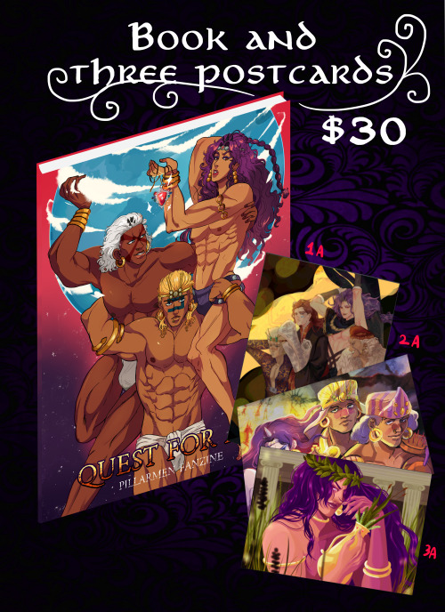 mell0w0dyssey: questforaja2019: QUEST FOR AJA - THE PILLARMEN FANZINE 2019 https://questforajazine.b