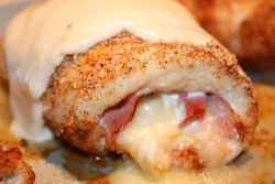 in-my-mouth:  Chicken Cordon Bleu