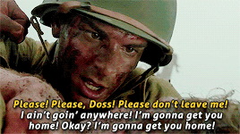 michonnegrimes:Doss did this? Just Doss? Yeah. Doss “The Coward.” 