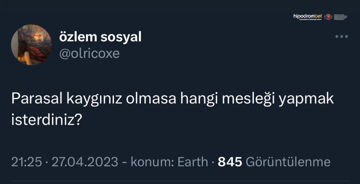 Cevapları alalım...