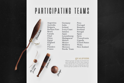 asheathes: Quidditch series: The Quidditch World Cup “A source of vehement disagreements, a securit