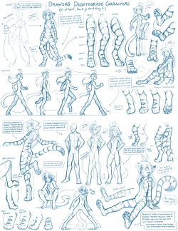 artist-refs:Tkturials - Digitigrade Legs Guide by TwokindsBoosting for usefulness~