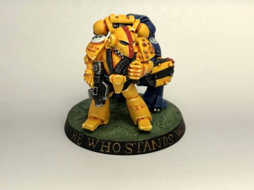 “He who stands with me shall be my brother” - A little Oldhammer project I put together for my frien