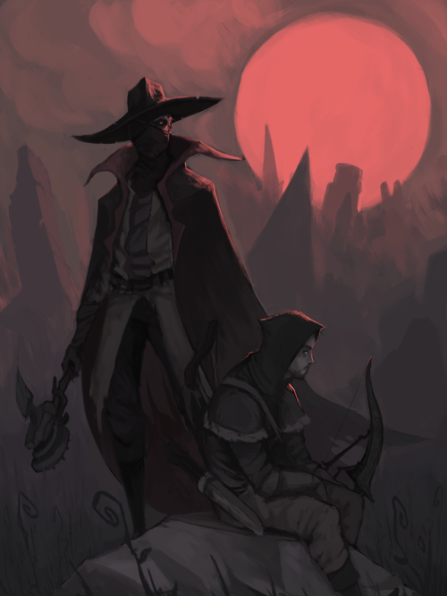 BloodMoon HuntersAnother bloodborne painted commission :)