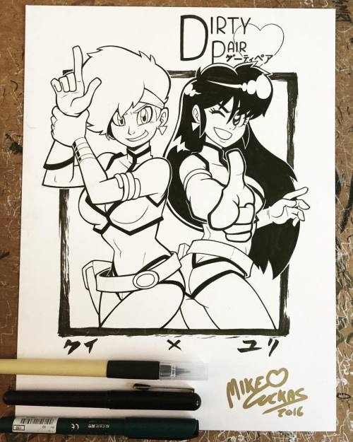 mikeluckas:  Cute and dirty #DirtyPair for porn pictures