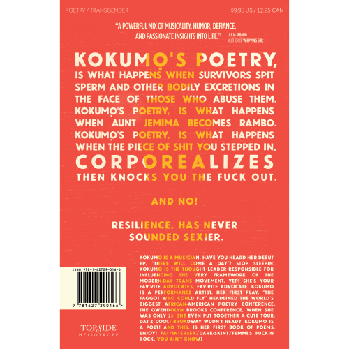 After a few weeks of production delays we’re pleased to announce that KOKUMO’s debut poetry book REA