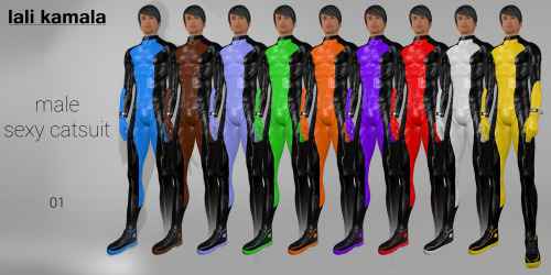 lali-k: I presents you my new mesh catsuits with shoes in one piece ! Now for female and for male!Fi