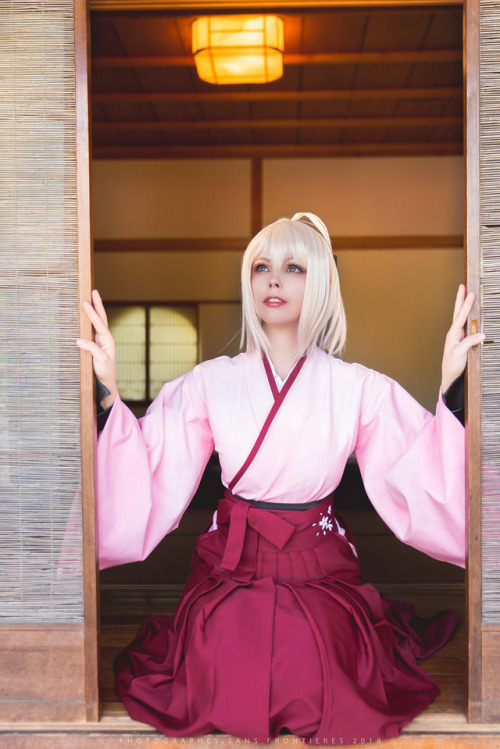  My Okita Souji costume :3~~cosplayer me (http://facebook.com/calssara.cosplay / http://instagram.co