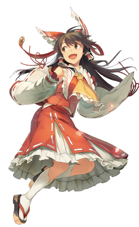goizord:  i (badly) edited out reimu from 例大祭お疲れさまー(遅 | 会帆