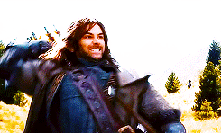 thorinds:  Hobbit Meme: [¾] Dwarves - Kili  “A runestone. My mother gave it to me so that I’d remember my promise. That I would come back to her… She worries. She thinks I’m reckless.”  