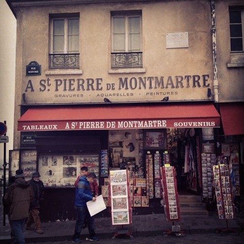 tourists traps are usually quite beautiful (at Place du Tertre)