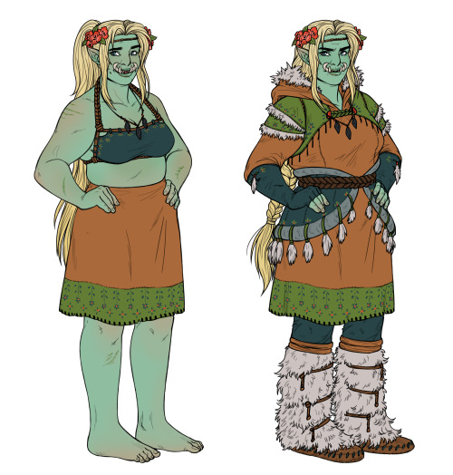 Nailed down Aiyana’s clothes and color scheme! I’m super pleased with how she turned out. I already 