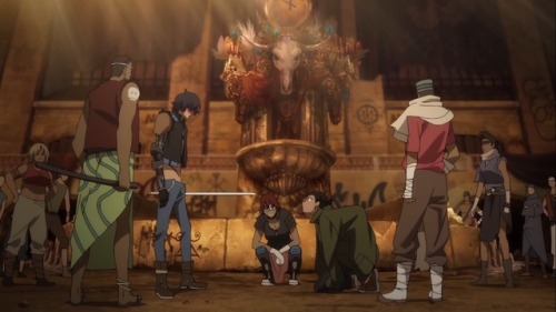 Images from the Official FULL trailer to my newest anime creation with streaming leader Crunchyroll 