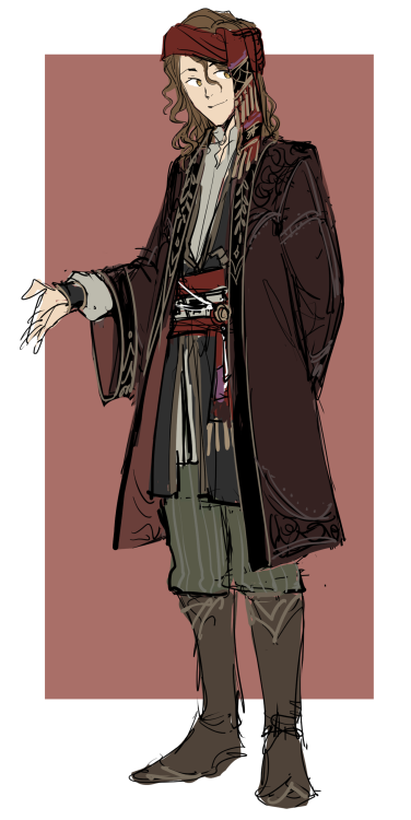 My bard character in roleplay community&hellip;he’s actually a prince in disguise.