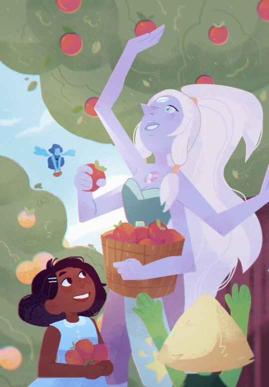 nhuuy:  Apple picking with the gems!!  