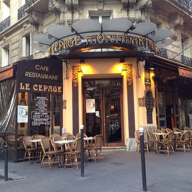 (at Le Cepage Montmartrois)